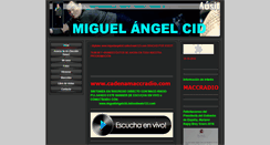 Desktop Screenshot of miguelangelcid.com